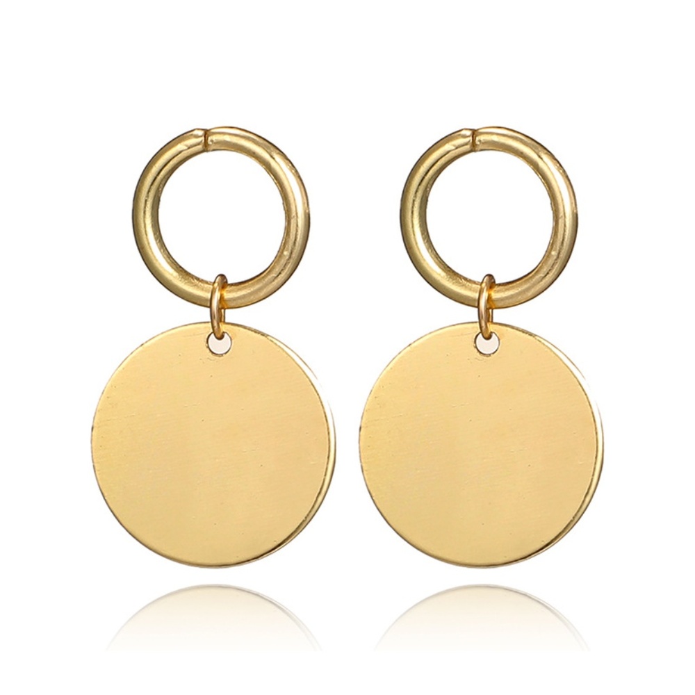 18K Gold-Plated Vintage Bohemian Earrings - Picture 3 of 4